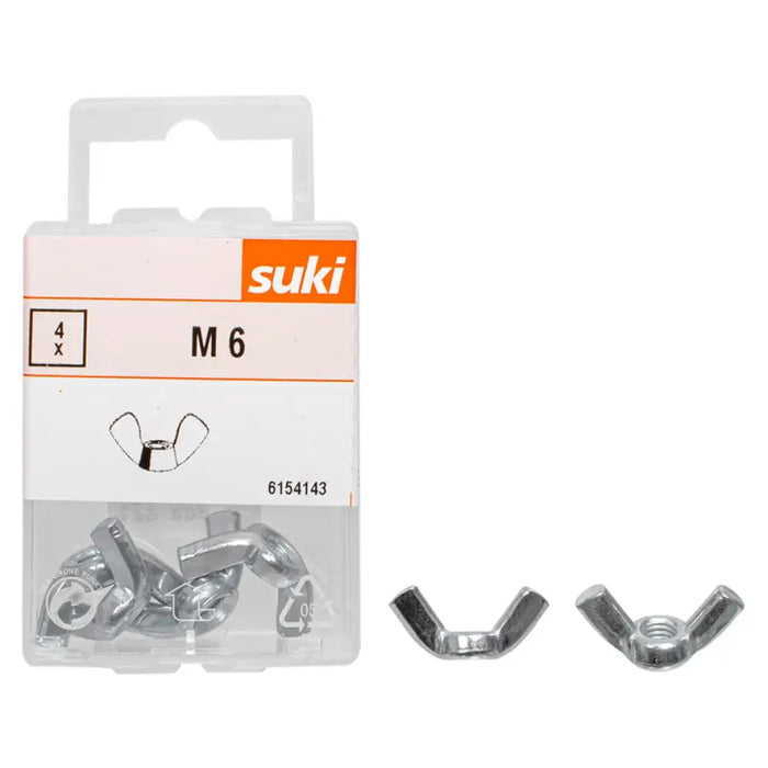 ГАЙКА КРИЛЧАТА ФОРМА М6 SUKI