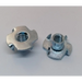 ГАЙКА ШИПОВА DIN1624/ZINC M6 6БР BM