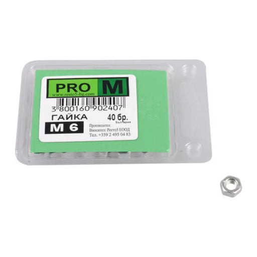 ГАЙКА 40 БР. PRO M М6