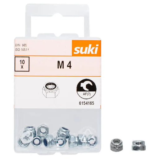 ГАЙКА СТОПОРНА M4 DIN985 SUKI