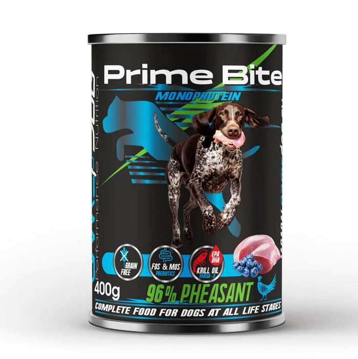 PRIME BITE Монопротеинова храна за кучета с горски плодове - 400 г
