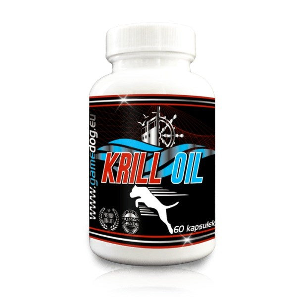GAME DOG Krill Oil - добавки за кучета - 60 таблетки