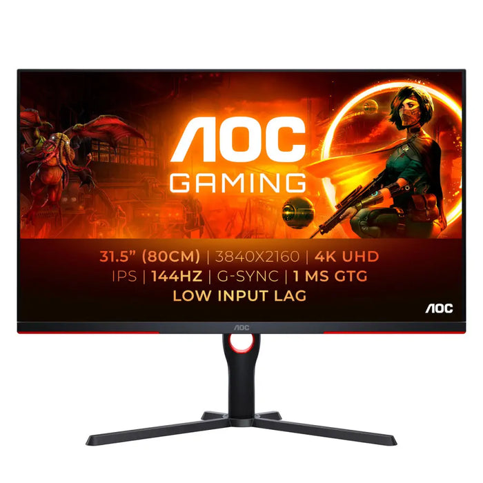 Gaming монитор AOC U32G3X/BK 4K Ultra HD 32’’