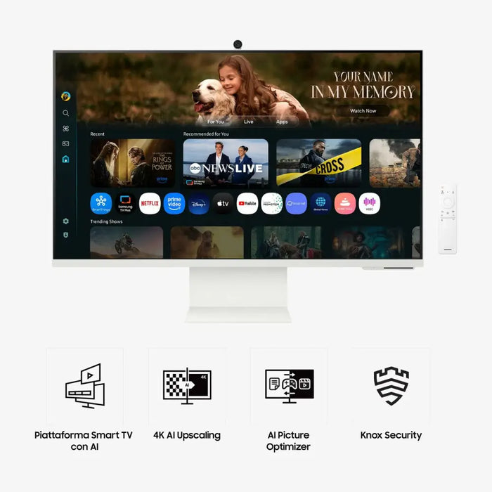 Gaming монитор Samsung M8 M80F S32FM801UU 4K Ultra HD 32’’