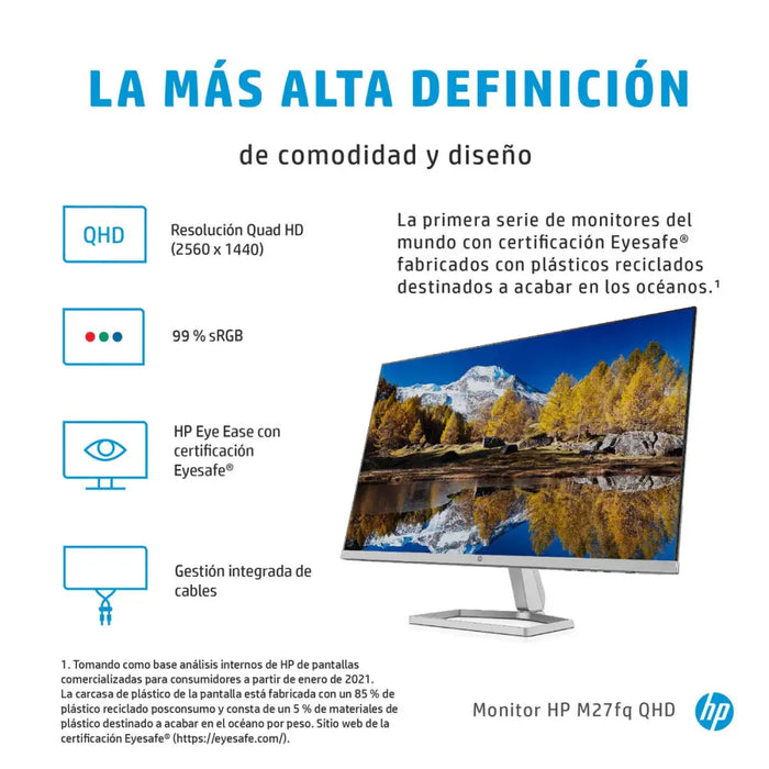 Gaming монитор HP M27fq Quad HD 27’’