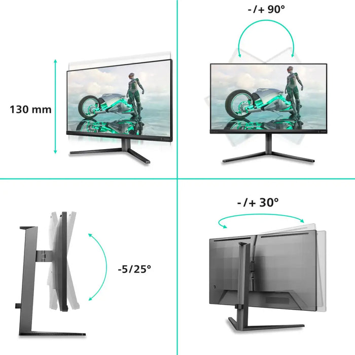 Gaming монитор Philips 27 IPS 3440X2160 4K 16:9 160HZ MNTR