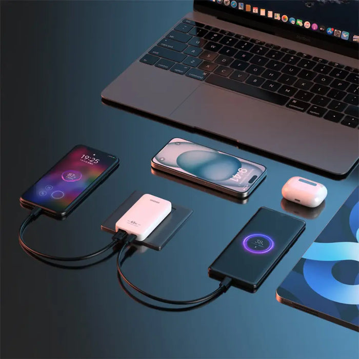GaN Dudao A65Q 65W USB-A / USB-C PD Ultra-Thin Travel