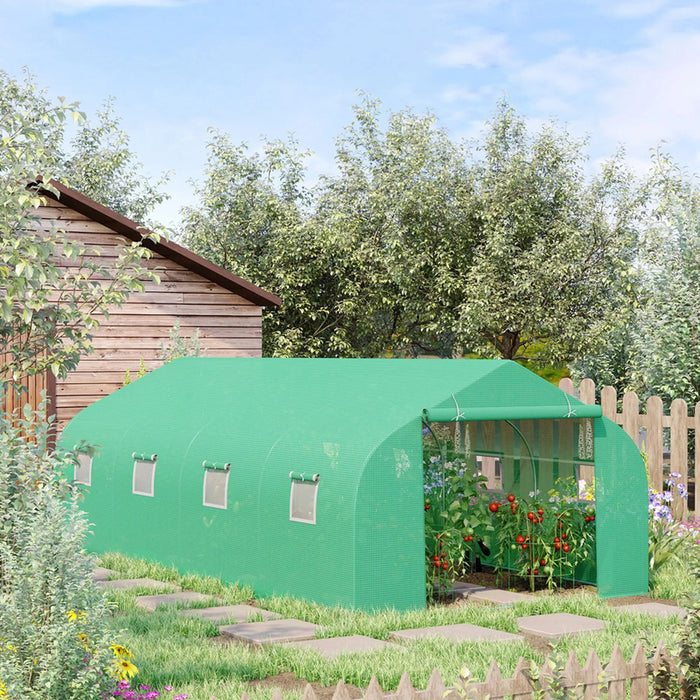 ОРАНЖЕРИЯ 600X300X200CM GARDEN STAR HD-8257