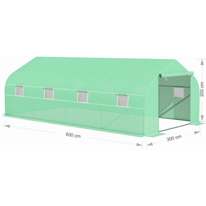 ОРАНЖЕРИЯ 600X300X200CM GARDEN STAR HD-8257