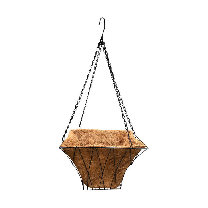ВИСЯЩА КОКОСОВА САКСИЯ 35X35CM GARDEN STAR LYJ11-007/HD-176