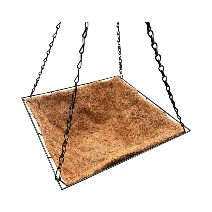 ВИСЯЩА КОКОСОВА САКСИЯ 35X35CM GARDEN STAR LYJ11-007/HD-176