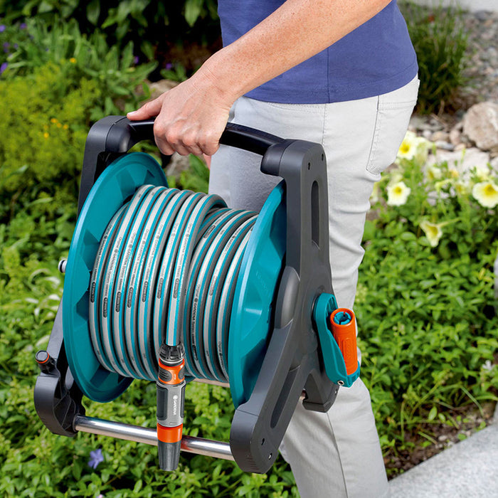 МАКАРА ЗА МАРКУЧ 1/2" -50M 3/4"-30M GARDENA 08007-20