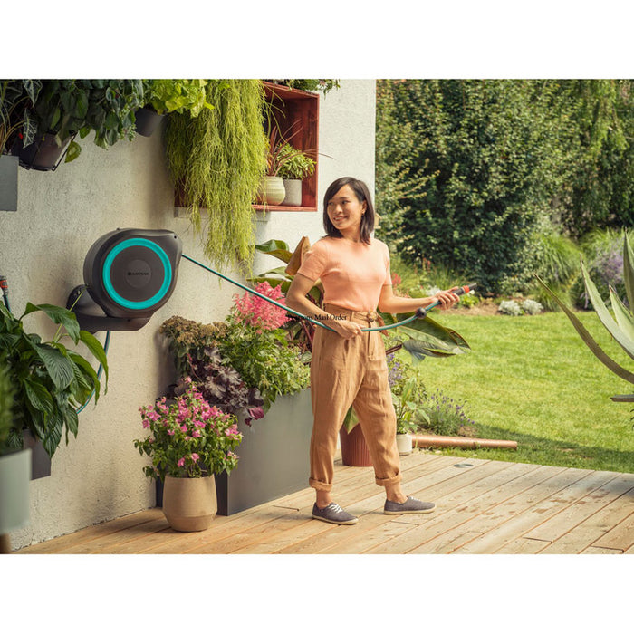 СТЕННА КУТИЯ С МАРКУЧ ROLLUP S 1/2" 15M GARDENA 18600-20