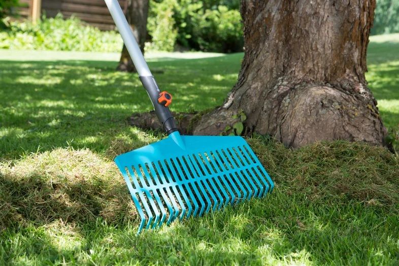 Гребло за трева Gardena - Combisystem, пластмасово, 43 cm