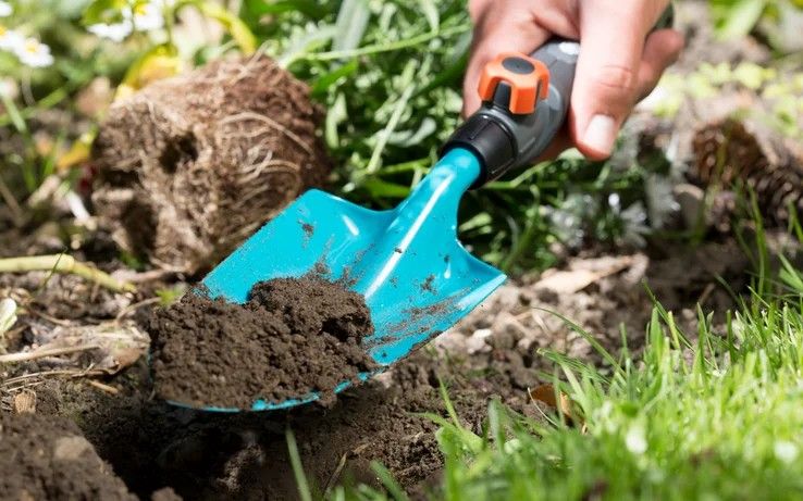 Комплект градински инструменти Gardena - Combisystem, 4 части