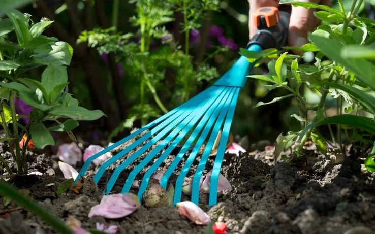 Комплект градински инструменти Gardena - Combisystem, 4 части