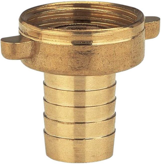 Съединител на маркучи Gardena - Щуцер-холендрова гайка, месингов, 3/4'' х 19 mm