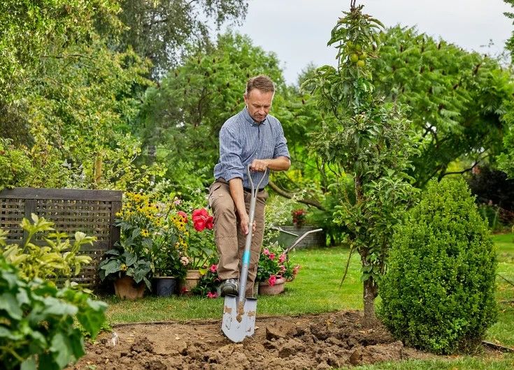 Заострена лопата Gardena - NatureLine, 117 cm