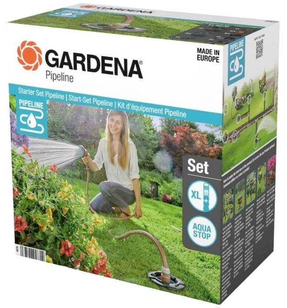 Стартов комплект за поливане Gardena - Pipeline, 12 части