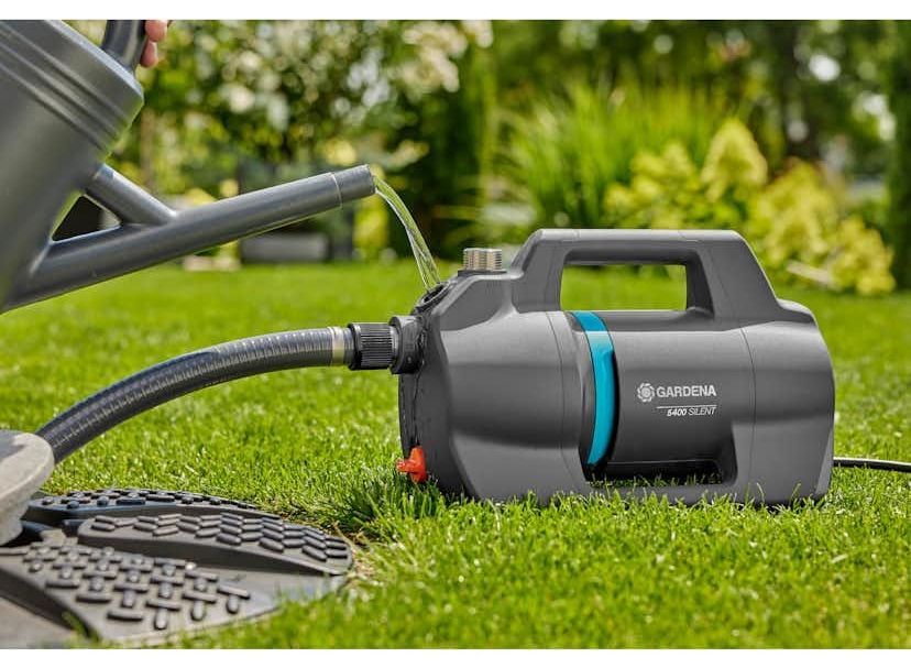 Градинска помпа Gardena - 5400 Silent, 650 W, 5400 л/ч