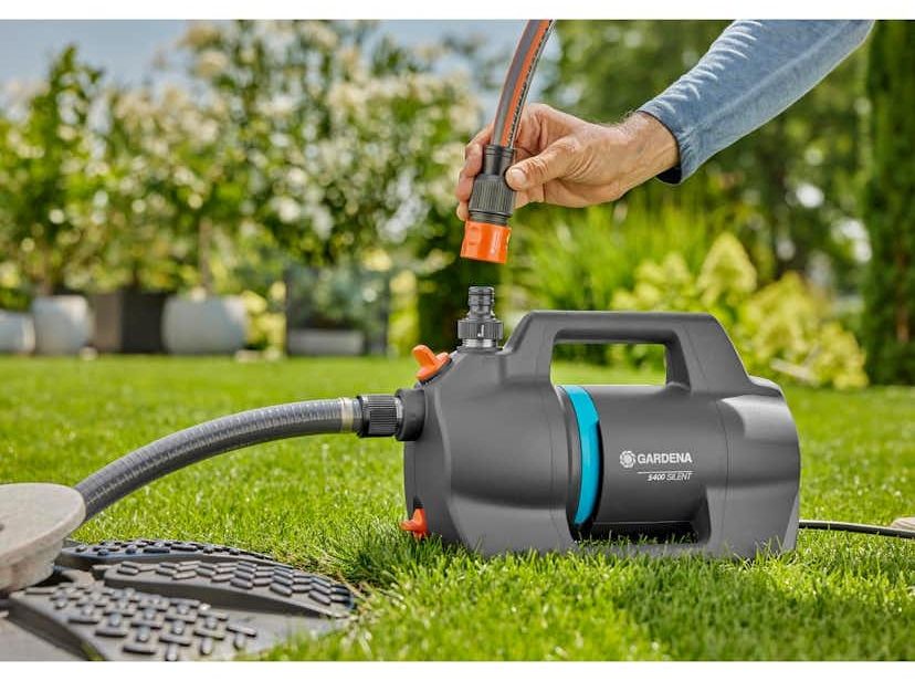 Градинска помпа Gardena - 5400 Silent, 650 W, 5400 л/ч
