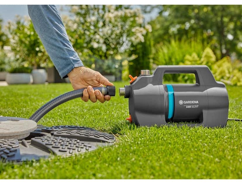 Градинска помпа Gardena - 5400 Silent, 650 W, 5400 л/ч