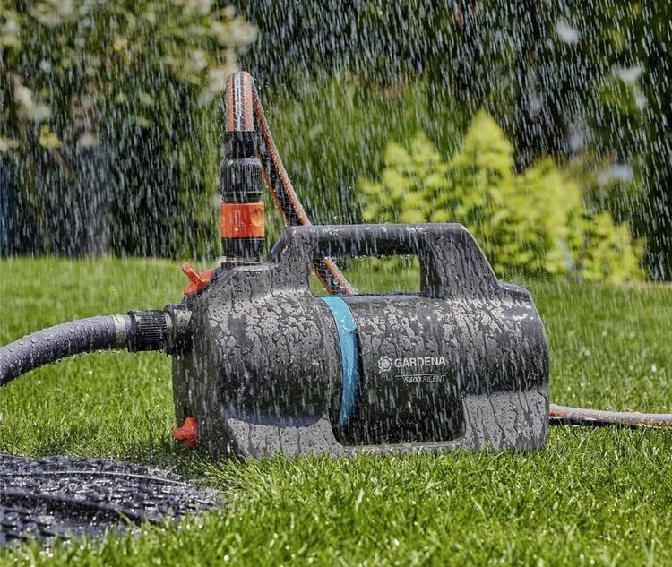 Градинска помпа Gardena - 5400 Silent, 650 W, 5400 л/ч