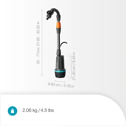 Акумулаторна помпа за вода Gardena – Comfort 2600, 18V