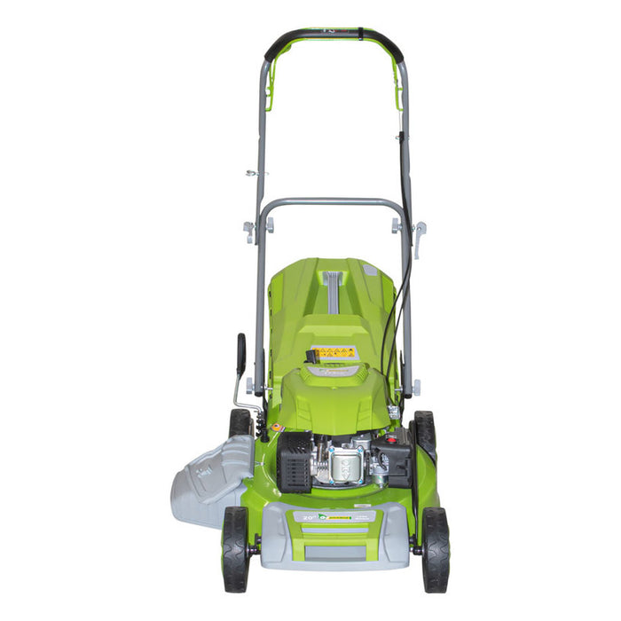 МОТОРНА САМОХОДНА КОСАЧКА GARDENIA DM51S-D173 173.0 см3, 4.40 КС, ШИРИНА НА КОСЕНЕ 51.00 см, САМОХОДНА ФУНКЦИЯ