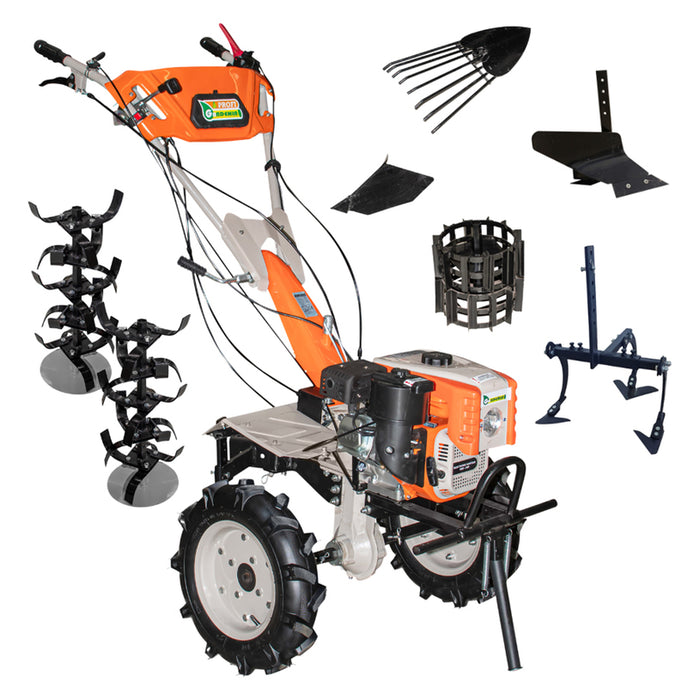 МОТО БЛОК GARDENIA 1100 PROFI 4-ТАКТОВ, 208 см3, 7.00 КС, РАБОТНА ШИРИНА 140.00 см
