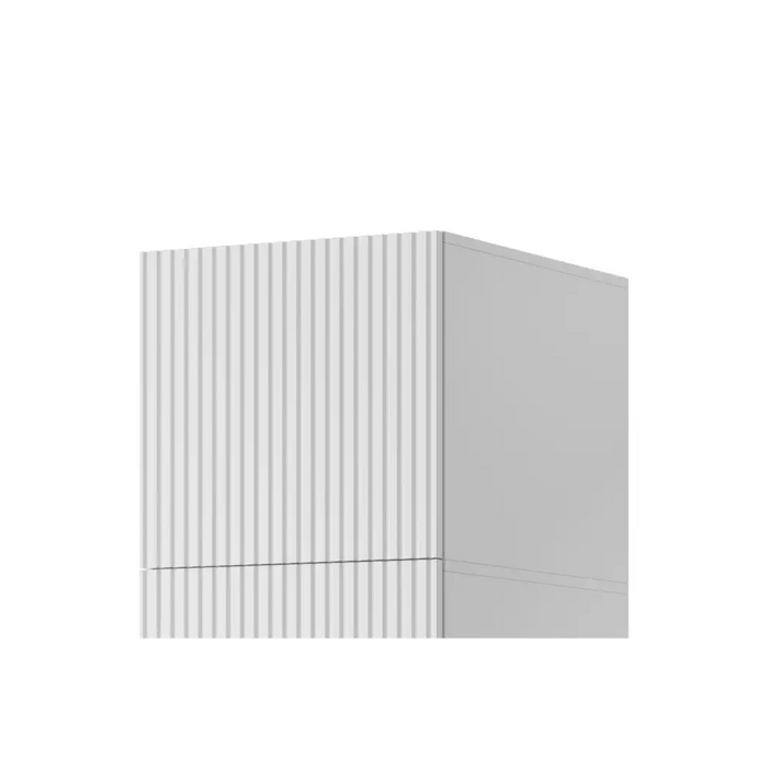 Гардероб ПАФОС 1D БАЗА 45x55,5x45 бял мат