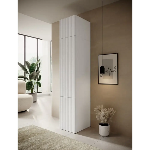 Гардероб ПАФОС 1D БАЗА 45x55,5x45 бял мат