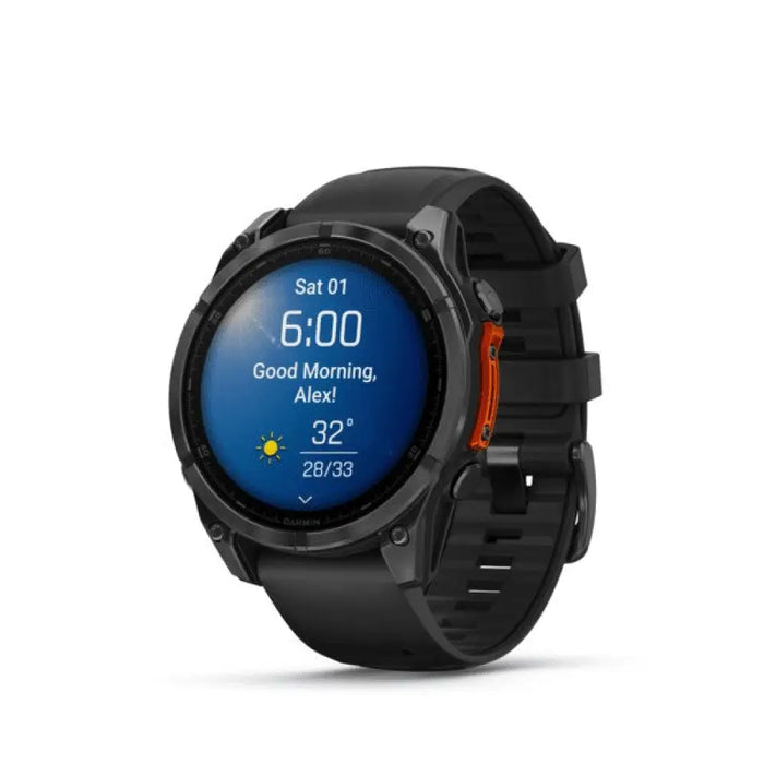 Garmin Fenix 8 3,56 см (1,4’’) AMOLED 47 мм Цифров 454 x