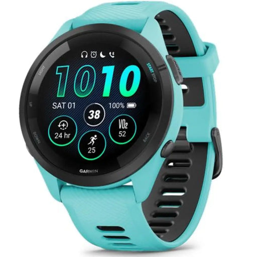 Garmin Forerunner 265 Smart Watch 46mm GPS Aqua/ Black EU