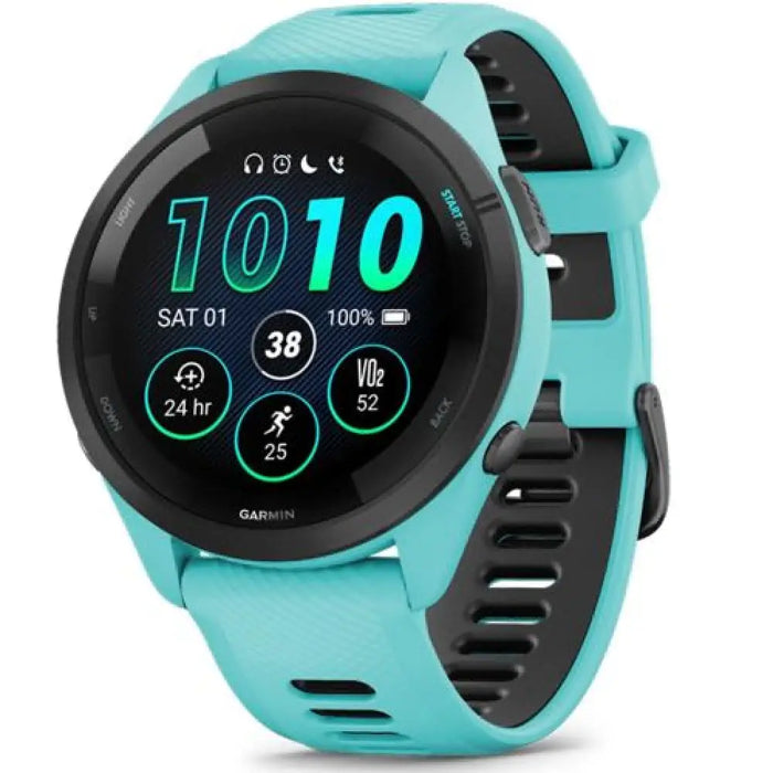 Garmin Forerunner 265 Smart Watch 46mm GPS Aqua/ Black EU