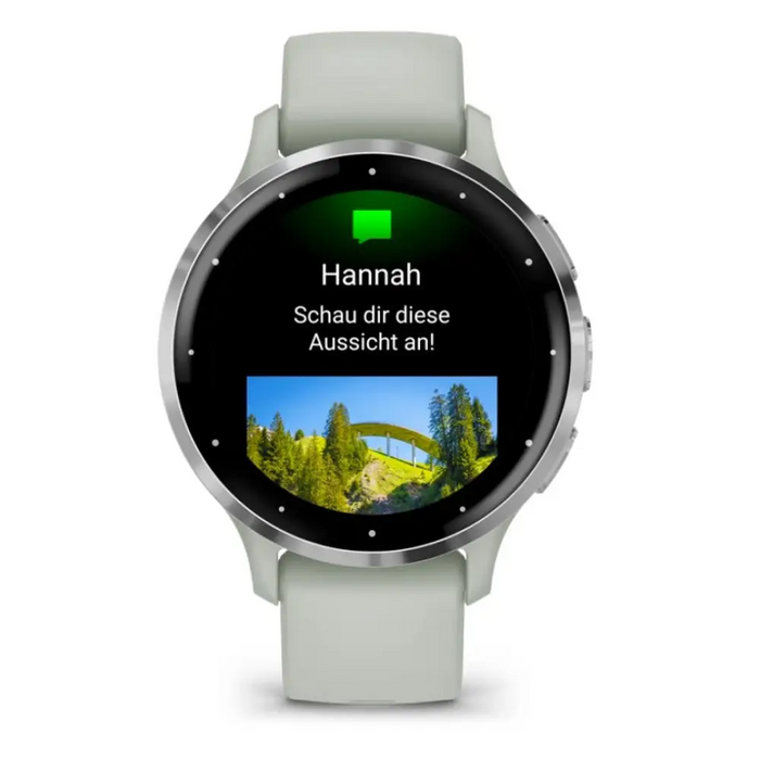 Garmin Venu 3S 3,05 см (1,2’’) AMOLED 41 мм Цифров 390 x