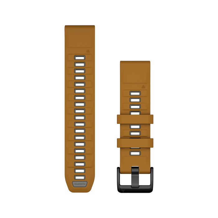 СИЛИКОНОВА КАИШКА GARMIN QuickFit 22 mm Silicone Brown 010-13392-03