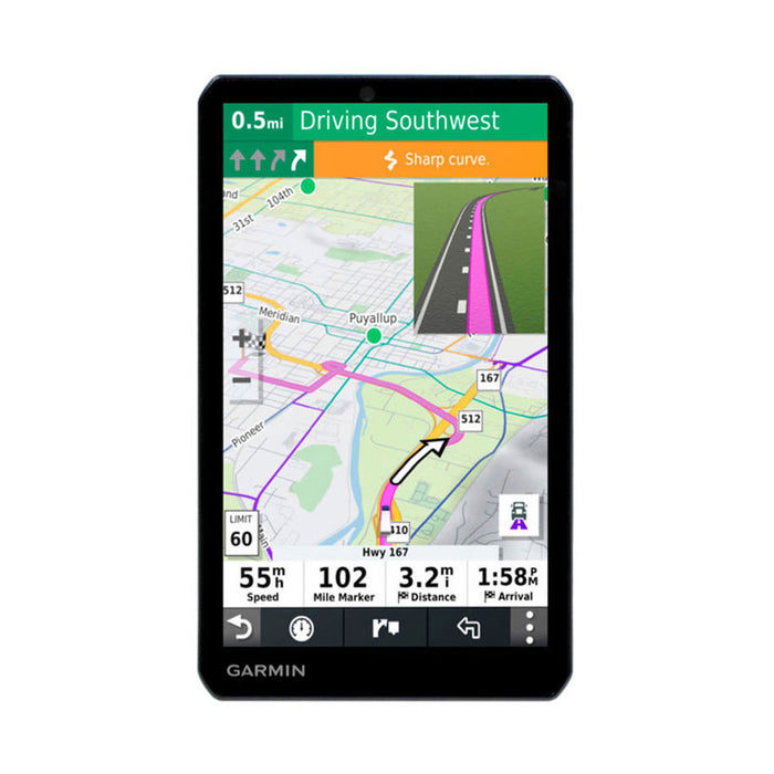 GPS автомобилна навигация GARMIN LGV710 MT-D 7.0 ", КАРТИ ЕВРОПА И БЪЛГАРИЯ, BLUETOOTH