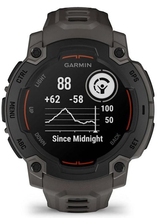 Garmin Instinct E 2.29 см (0.9") MIP 45 мм Цифров 176 x 176 пиксела Черен GPS (сателит)