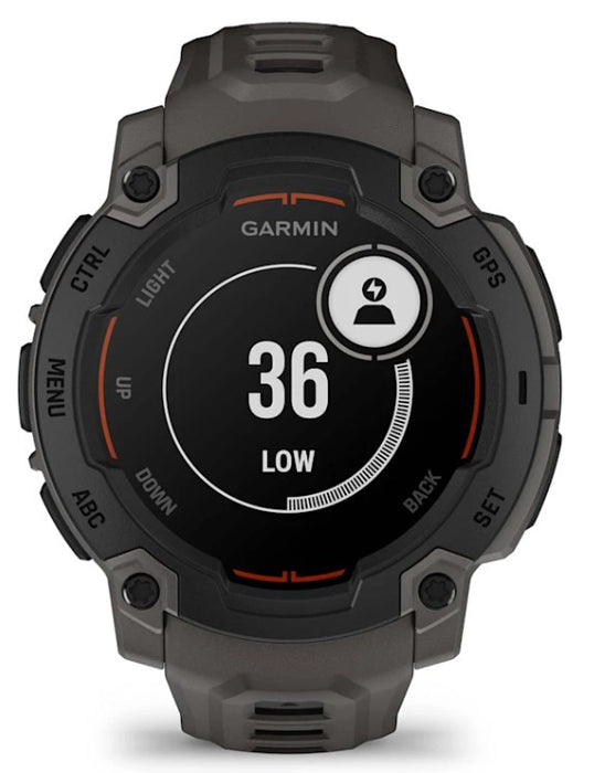 Garmin Instinct E 2.29 см (0.9") MIP 45 мм Цифров 176 x 176 пиксела Черен GPS (сателит)