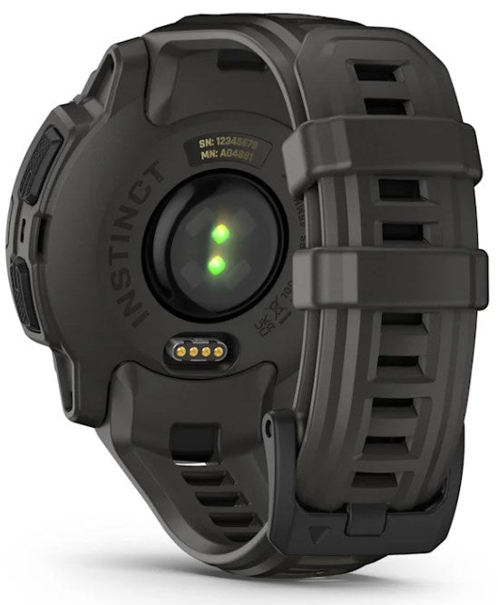 Garmin Instinct E 2.29 см (0.9") MIP 45 мм Цифров 176 x 176 пиксела Черен GPS (сателит)
