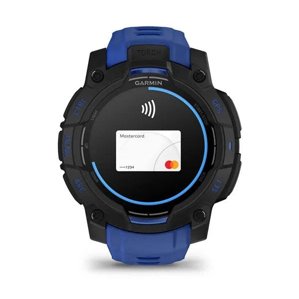 Garmin Instinct 3 3.05 см (1.2") AMOLED 45 мм Цифров 390 x 390 пиксела Черен GPS (сателит)