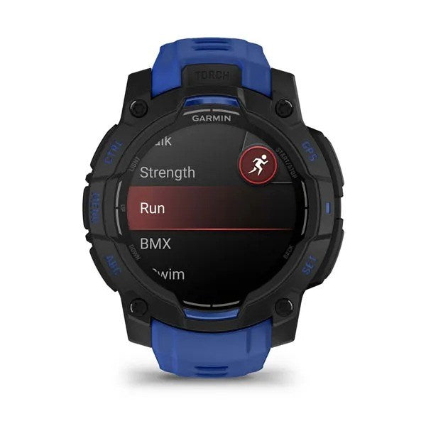 Garmin Instinct 3 3.05 см (1.2") AMOLED 45 мм Цифров 390 x 390 пиксела Черен GPS (сателит)