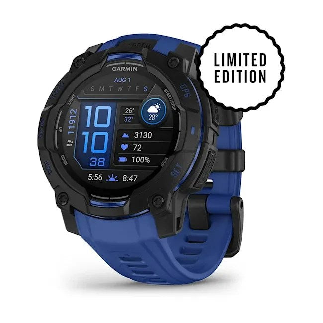Garmin Instinct 3 3.05 см (1.2") AMOLED 45 мм Цифров 390 x 390 пиксела Черен GPS (сателит)