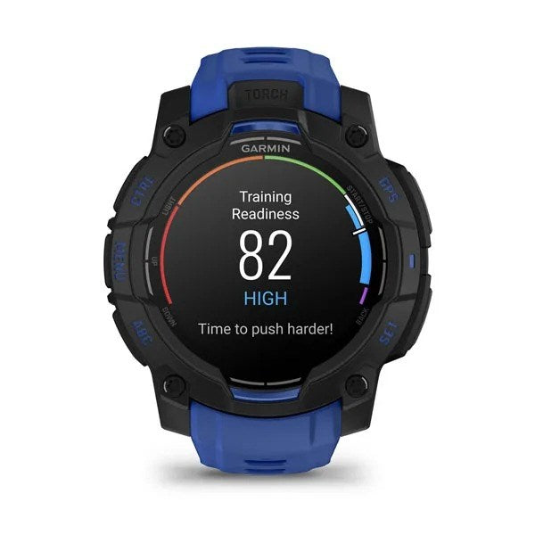 Garmin Instinct 3 3.05 см (1.2") AMOLED 45 мм Цифров 390 x 390 пиксела Черен GPS (сателит)