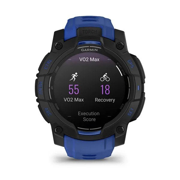 Garmin Instinct 3 3.05 см (1.2") AMOLED 45 мм Цифров 390 x 390 пиксела Черен GPS (сателит)