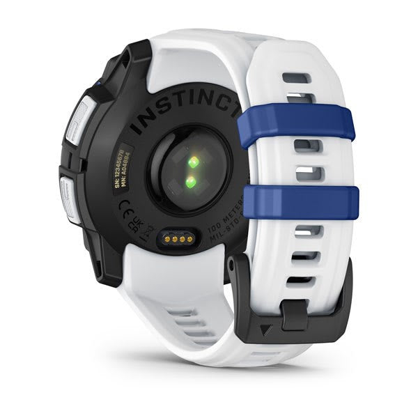 Garmin Instinct 2.29 см (0.9") MIP 45 мм Цифров 176 x 176 пиксела Сензорен екран Черен, Бял GPS (сателит)