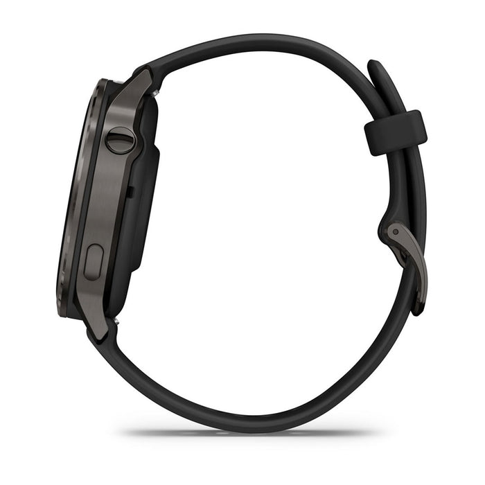 Garmin Venu 4 3.05 см (1.2") AMOLED 41 мм Цифров 390 x 390 пиксела Сензорен екран Черен Wi-Fi GPS (сателит)