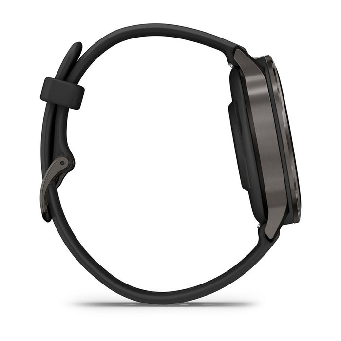 Garmin Venu 4 3.05 см (1.2") AMOLED 41 мм Цифров 390 x 390 пиксела Сензорен екран Черен Wi-Fi GPS (сателит)