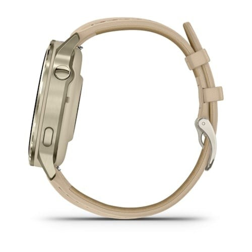 Garmin Venu 4 3.05 см (1.2") AMOLED 41 мм Цифров 390 x 390 пиксела Сензорен екран Златен Wi-Fi GPS (сателит)